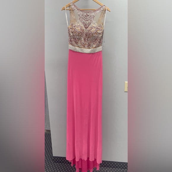 Sherri Hill Evening Gown Style 50396 NWT - Pink Size 6 - Picture 2 of 8